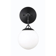 Orion 1 Light 6.5" Wall Sconce in Flat Black