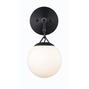 Orion 1 Light 6.5" Wall Sconce in Flat Black