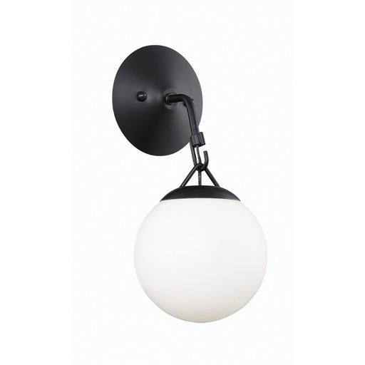 Orion 1 Light 6.5" Wall Sconce in Flat Black