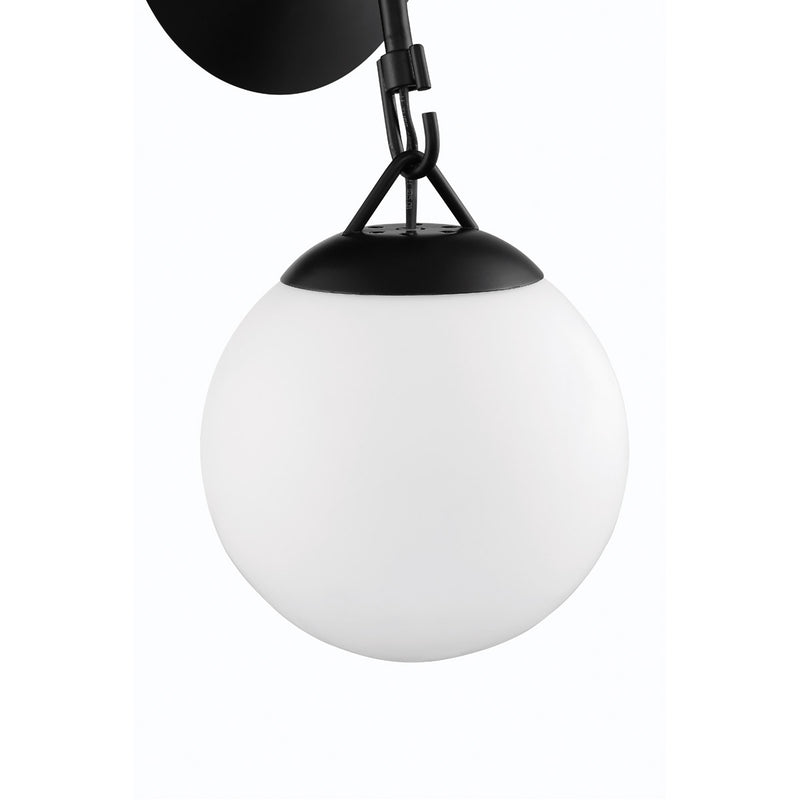 Orion 1 Light 6.5" Wall Sconce in Flat Black