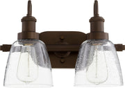 Hollis 2 Light Vanity in Oiled Bronze