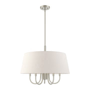 Belclaire Chandelier in Brushed Nickel
