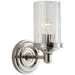 Ava One Light Wall Sconce in Polished Nickel