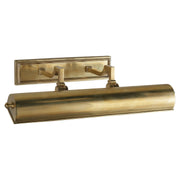 Dean 18" 2-Light Picture Light in Natural Brass