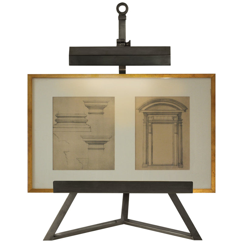 Estelle Display Picture Light in Gun Metal