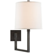 Aspect Large Articulating Swing Arm Wall Lamp in Bronze