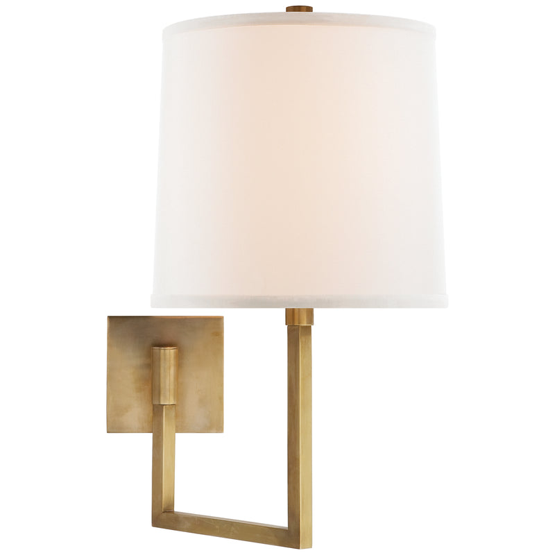 Aspect One Light Wall Sconce in Soft Brass
