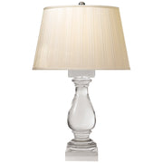 Balustrade Table Lamp in Crystal