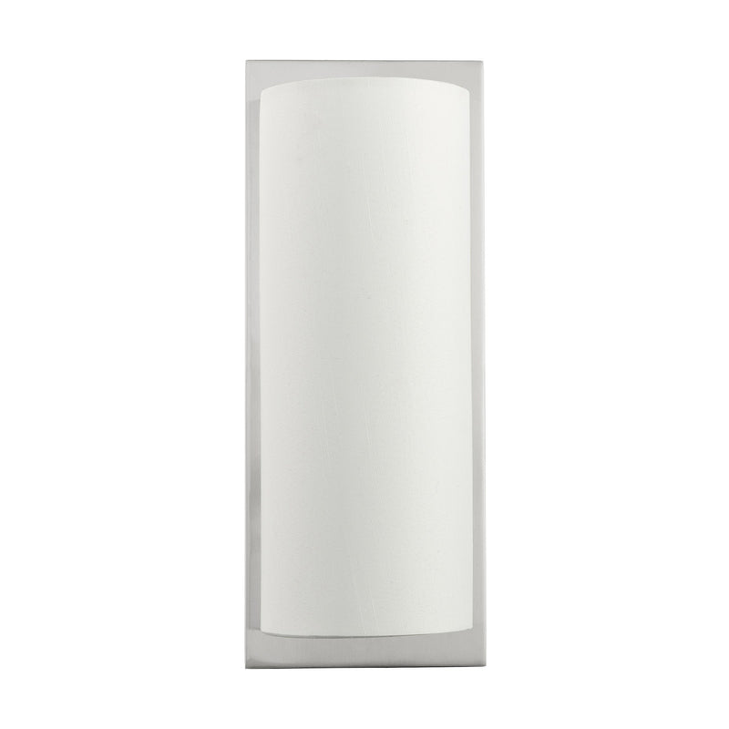 Brenton 2-Light ADA Wall Sconce in Brushed Nickel