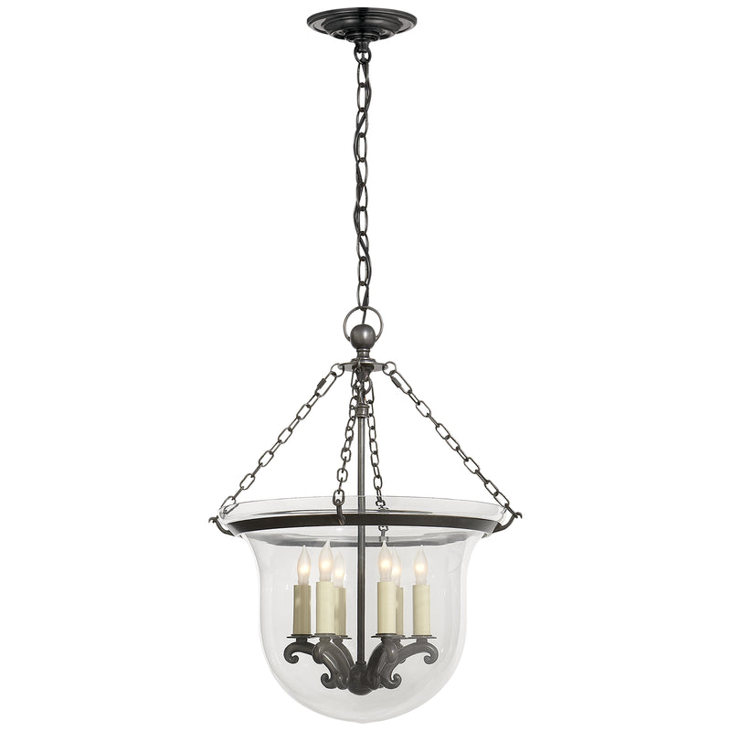 Country Bell Jar 6-Light Lantern - Lamps Expo