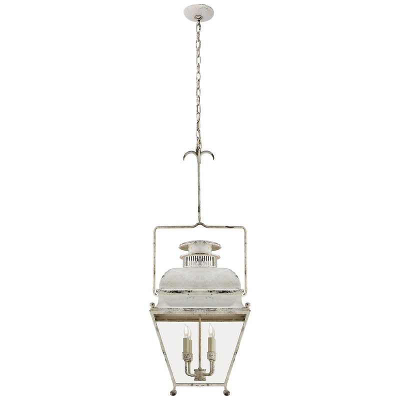 Holborn Small 4-Light Lantern Pendant in Old White