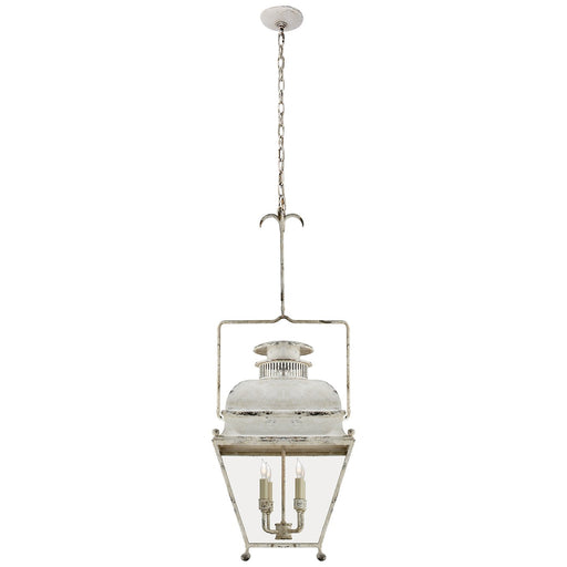 Holborn Small 4-Light Lantern Pendant in Old White