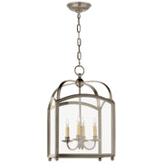 Arch Top Small 4-Light Lantern Pendant in Antique Nickel