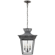 Elsinore Four Light Lantern in Weathered Zinc