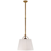 Sloane 2-Light Shop Light Pendant in Antique-Burnished Brass