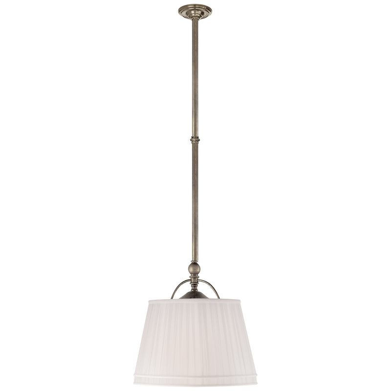 Sloane Street Shop Light Two Light Lantern in Antique Nickel