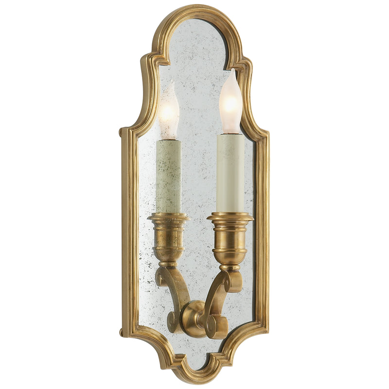 sussex5 One Light Wall Sconce in Antique-Burnished Brass