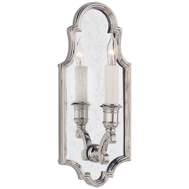 sussex5 One Light Wall Sconce in Polished Nickel