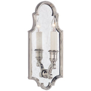 Sussex Small Framed Wall Sconce in Polished Nickel