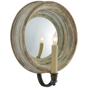 Chelsea Medium Reflection Wall Sconce in Old White