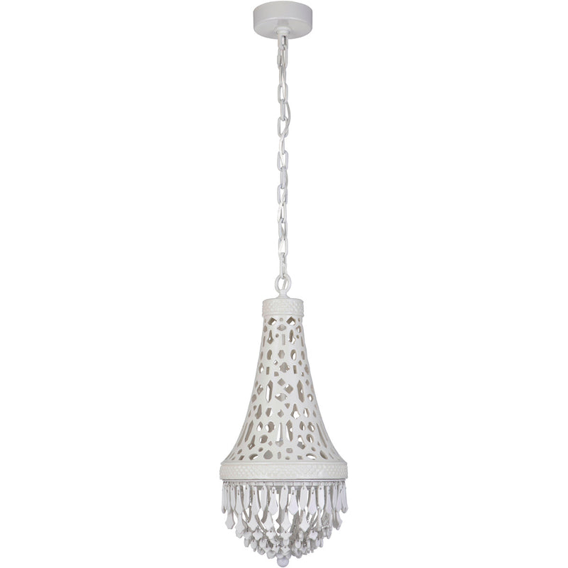Nico LED Chandelier in White