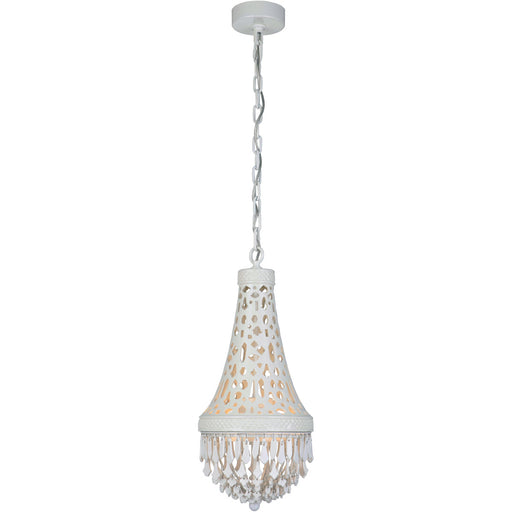 Nico LED Chandelier in White