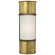 Oxford 12" Wall Sconce in Antique-Burnished Brass