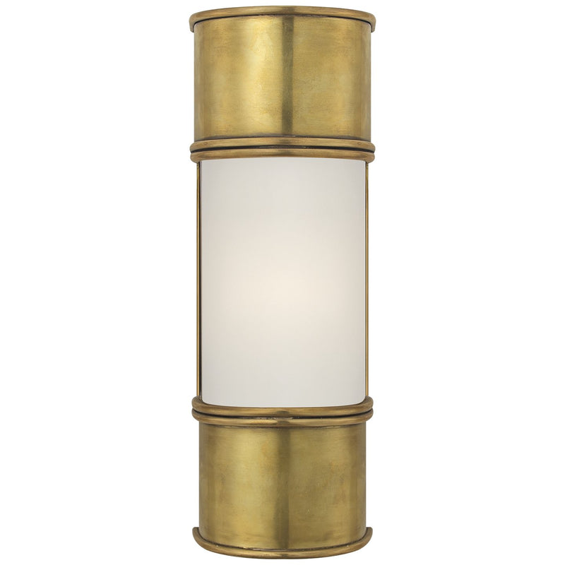 Oxford 12" Wall Sconce in Antique-Burnished Brass