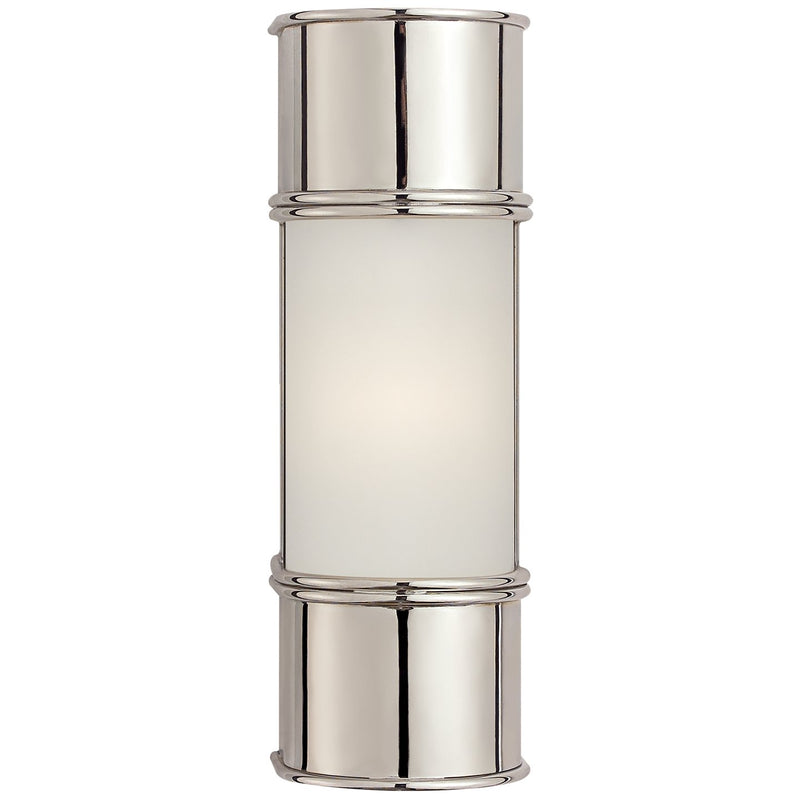 Oxford 12" Wall Sconce in Polished Nickel