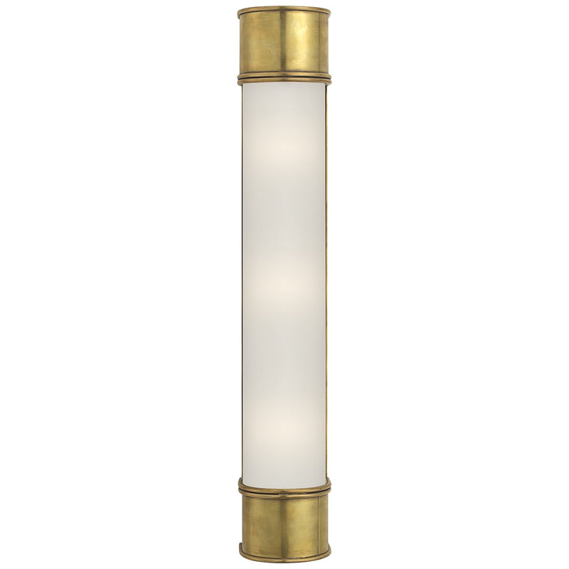 Oxford 24" 3-Light Wall Sconce in Antique-Burnished Brass