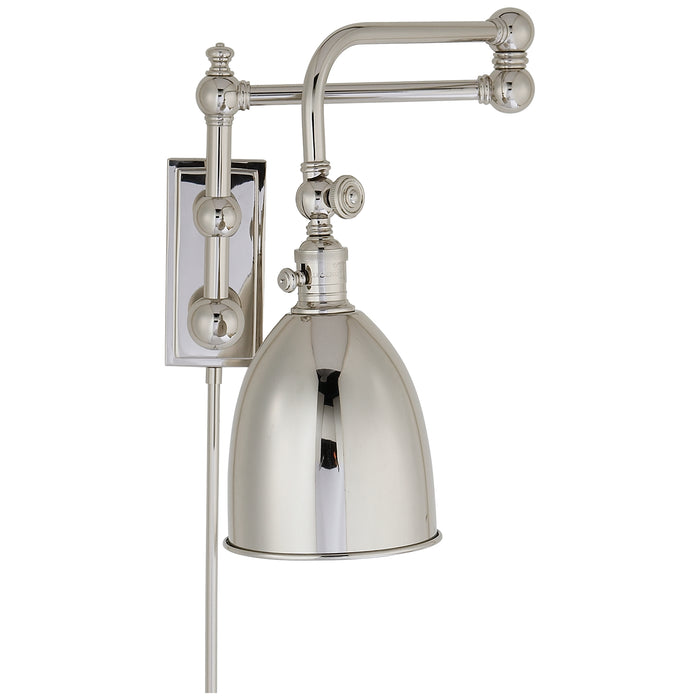 Pimlico One Light Wall Sconce in Polished Nickel