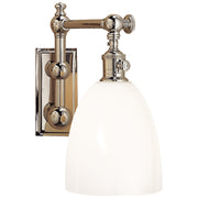 Pimlico One Light Wall Sconce in Polished Nickel