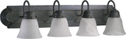 Campbell 4 Light Faux Alabaster Vanity in Toasted Sienna