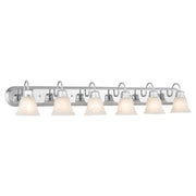 Campbell 6 Light Vanity in Chrome