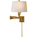 Chunky2 One Light Swing Arm Wall Lamp in Antique-Burnished Brass