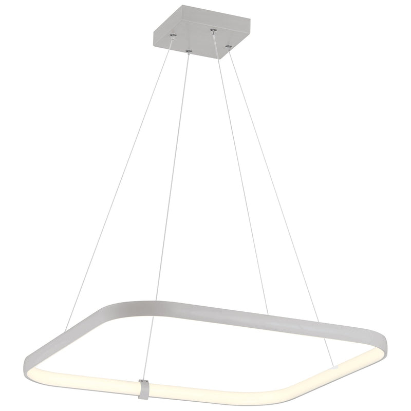 Ravello Square LED Pendant in Satin