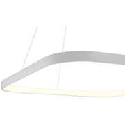 Ravello Square LED Pendant in Satin