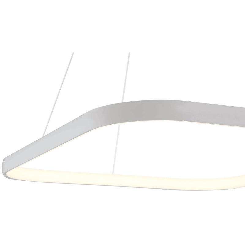 Ravello Square LED Pendant in Satin