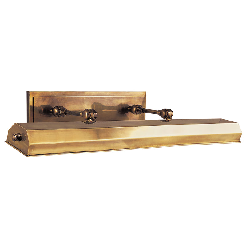 Dorchester2 Four Light Picture Light in Antique-Burnished Brass