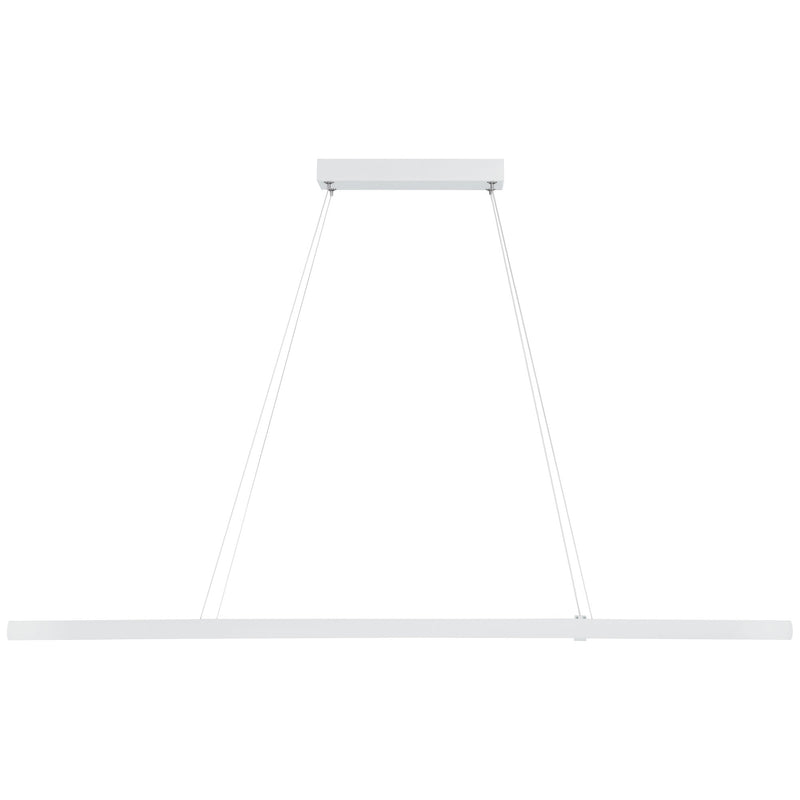 Ravello Linear LED Pendant in Matte White