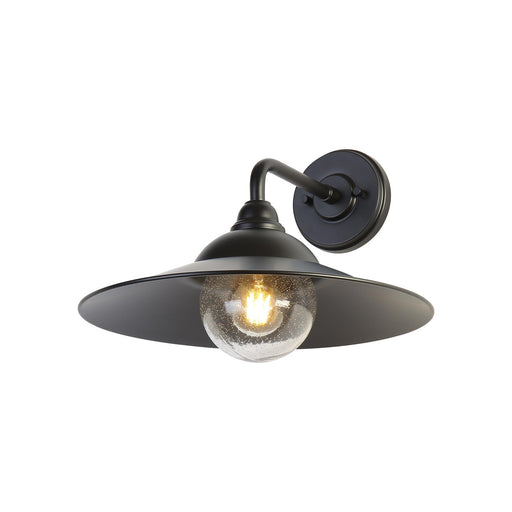 Croma 15" Outdoor Wall Sconce in Matte Black