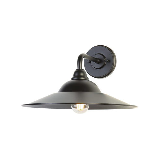 Croma 15" Outdoor Wall Sconce in Matte Black