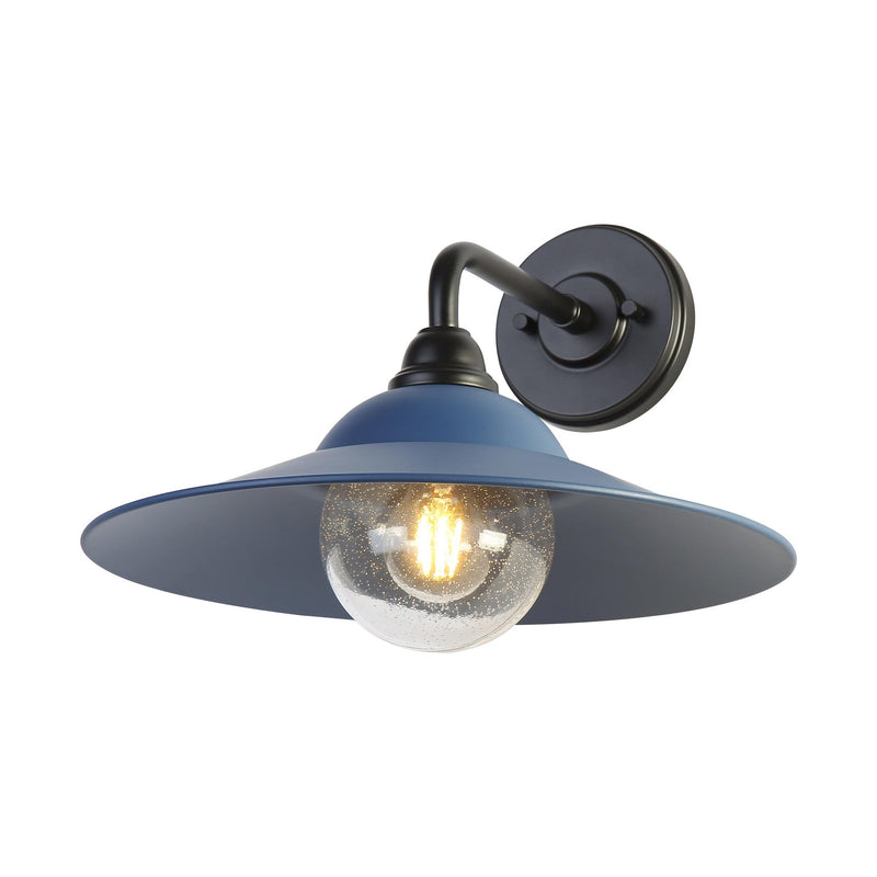 Croma 15" Outdoor Wall Sconce in Matte Black
