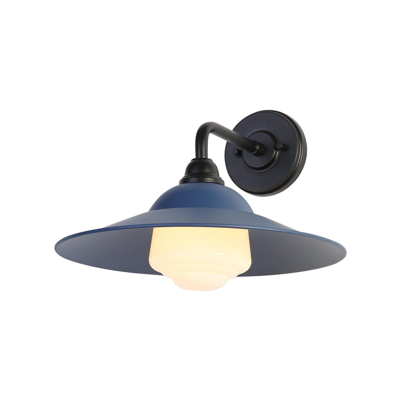 Croma 15" Outdoor Wall Sconce in Matte Black