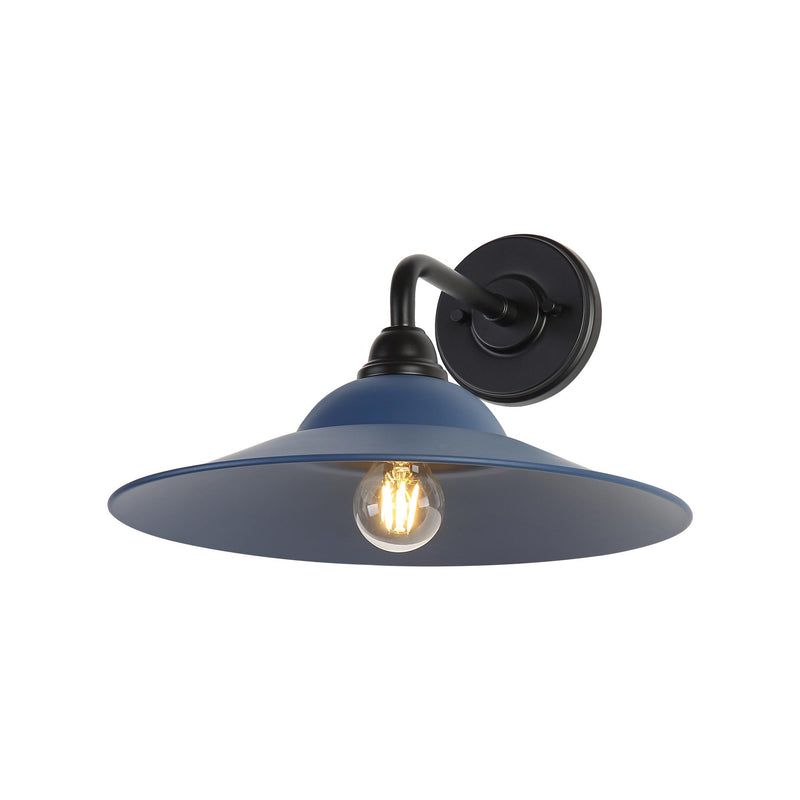 Croma 15" Outdoor Wall Sconce in Matte Black