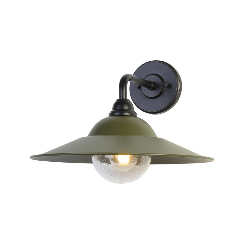 Croma 15" Outdoor Wall Sconce in Matte Black