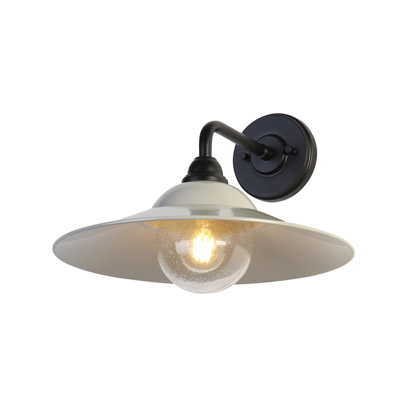 Croma 15" Outdoor Wall Sconce in Matte Black