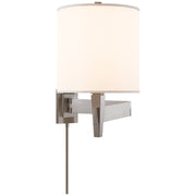 Architect's Swing Arm Wall Lamp in Brushed Chrome
