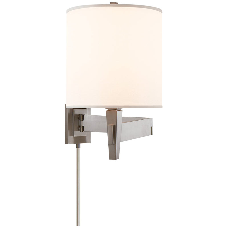 Architect's Swing Arm Wall Lamp in Brushed Chrome
