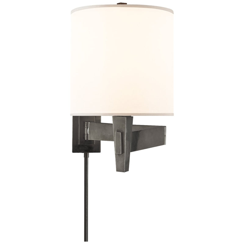 Architect's Swing Arm Wall Lamp in Bronze